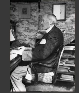 Romain Rolland au piano